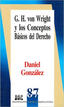 portada G. H. Von Wright y los Conceptos Básicos del Derecho (in Spanish)