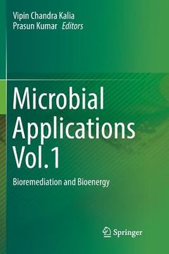 portada Microbial Applications Vol.1: Bioremediation and Bioenergy (en Inglés)
