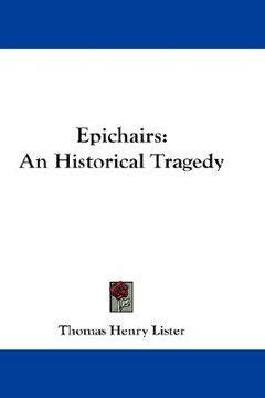 portada epichairs: an historical tragedy (in English)