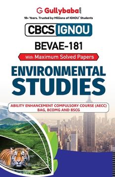 portada BEVAE-181 Environmental Studies (en Inglés)