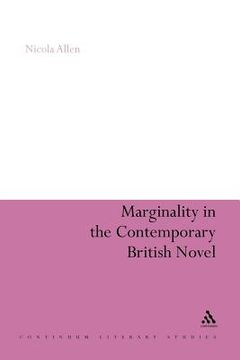 portada marginality in the contemporary british novel (in English)