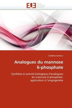 portada Analogues Du Mannose 6-Phosphate