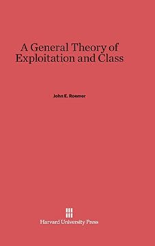 portada A General Theory of Exploitation and Class (en Inglés)