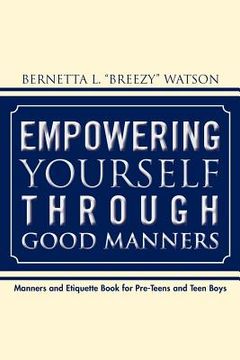portada empowering yourself through good manners (en Inglés)