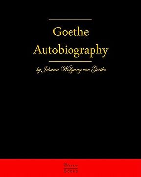 portada autobiography by johann wolfgang von goethe