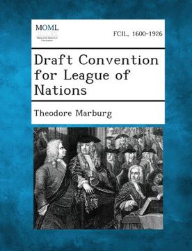 portada Draft Convention for League of Nations