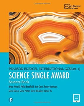 portada Pearson Edexcel International Gcse (9–1) Science Single Award Student Book (en Inglés)