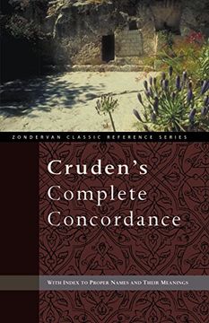 portada Cruden's Complete Concordance (Zondervan Classic Reference Series) (en Inglés)
