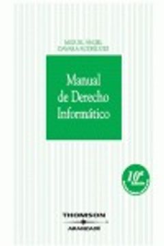 portada Manual de Derecho Informático (Manuales) (in Spanish)