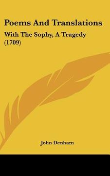 portada poems and translations: with the sophy, a tragedy (1709) (en Inglés)