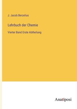 portada Lehrbuch der Chemie: Vierter Band Erste Abtheilung (in German)