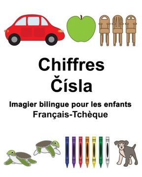 portada Français-Tchèque Chiffres Imagier bilingue pour les enfants (FreeBilingualBooks.com)