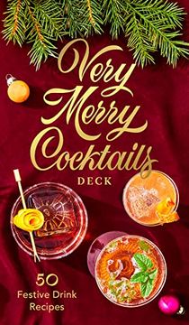 portada Very Merry Cocktails Deck: 50 Festive Drink Recipes (en Inglés)