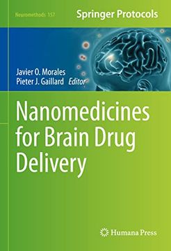 portada Nanomedicines for Brain Drug Delivery (Neuromethods, 157) (en Inglés)