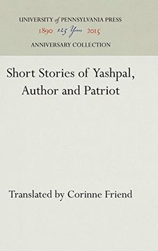 portada Short Stories of Yashpal, Author and Patriot (en Inglés)