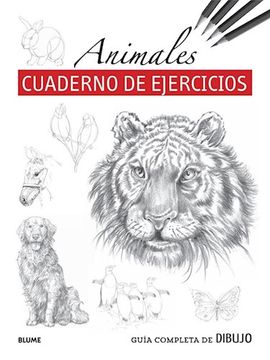 portada Guía completa de dibujo. Animales (cuaderno ejercicios) (in Spanish)