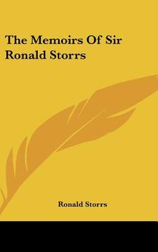 portada the memoirs of sir ronald storrs (en Inglés)