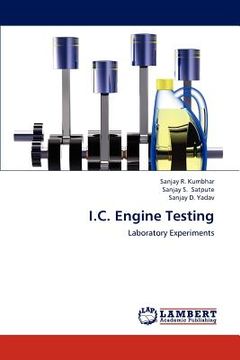 portada i.c. engine testing (en Inglés)