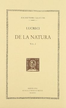 portada De la natura (vol. I) (Bernat Metge (rústica))