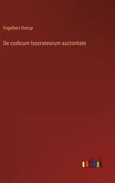 portada De codicum Isocrateorum auctoritate (en Alemán)