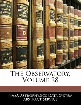 portada the observatory, volume 28 (en Inglés)