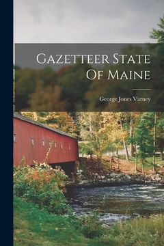 portada Gazetteer State Of Maine (en Inglés)