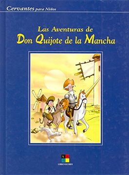 portada Aventuras don quijote de la Mancha (Cervantes para niños)