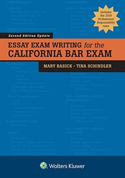 portada Essay Exam Writing for the California bar Exam (Bar Review) (en Inglés)