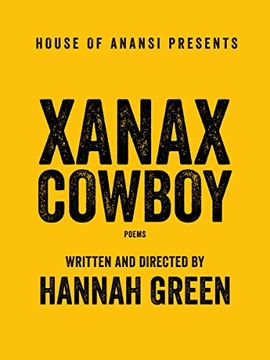 portada Xanax Cowboy: Poems (en Inglés)