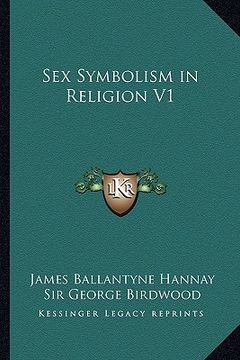 portada sex symbolism in religion v1 (en Inglés)