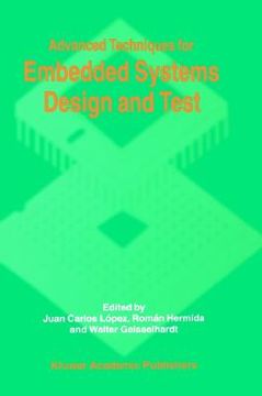 portada advanced techniques for embedded systems design and test (en Inglés)