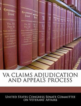 portada va claims adjudication and appeals process (en Inglés)