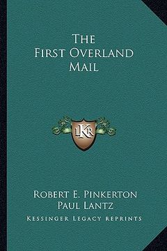 portada the first overland mail (en Inglés)