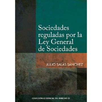 portada Sociedades Reguladas por la ley General de Sociedades (in Spanish)