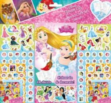 Libro Princesas Disney Stickers set 500 Pegatinas De Varios Autores -  Buscalibre