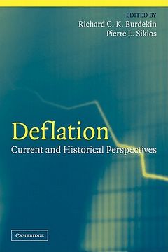 portada Deflation Paperback (Studies in Macroeconomic History) (en Inglés)