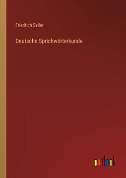 portada Deutsche Sprichwörterkunde (in German)