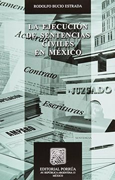portada ejecucion de sentencias civiles en mexico, la