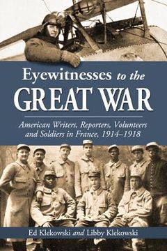 portada eyewitnesses to the great war