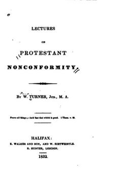 portada Lectures on Protestant Nonconformity