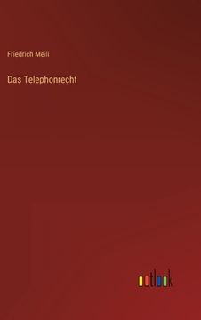 portada Das Telephonrecht (en Alemán)