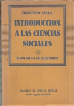 portada Introducción A Las Ciencias Sociales.