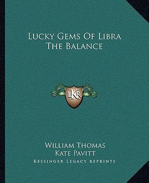 portada lucky gems of libra the balance (in English)
