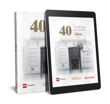 portada Protagonistas de la Justicia: 40 Años de la Constitución Española (Papel + E-Book) (Monografía) (in Spanish)