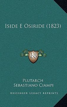 portada iside e osiride (1823) (en Inglés)