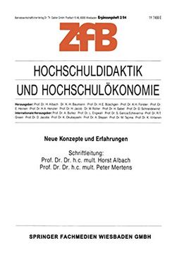 portada Hochschuldidaktik und Hochschulökonomie: Neue Konzepte und Erfahrungen (Zeitschrift für Betriebswirtschaft, 2 (en Alemán)