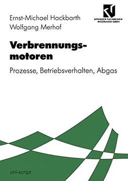 portada Verbrennungsmotoren: Prozesse, Betriebsverhalten, Abgas (in German)