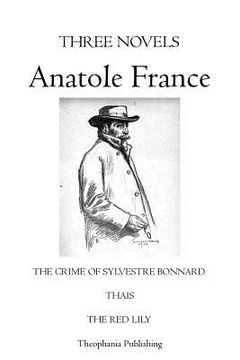portada Three Novels Anatole France