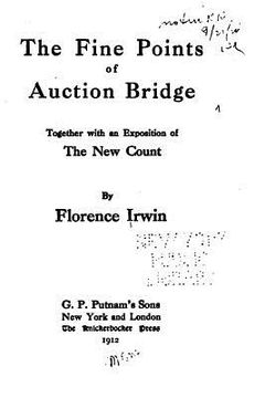 portada The Fine Points of Auction Bridge