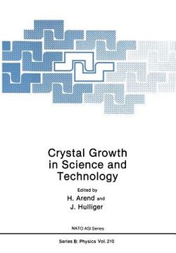 portada Crystal Growth in Science and Technology (en Inglés)